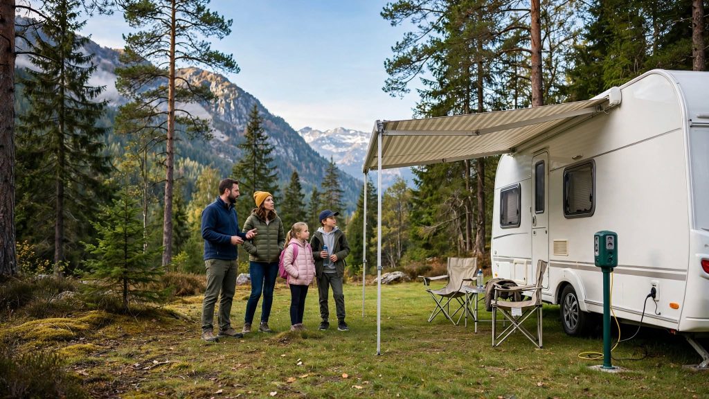 How to Choose the Right Caravan Pitch for a Comfortable Camping Stay